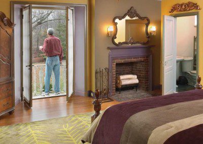 Bedroom - Mountain Laurel Recovery Center - Westfield Pennsylvania alcohol and drug rehab center for men - drug addiction treatment for men - dual diagnosis treatment center