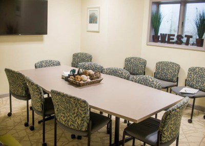 meeting room - Mountain Laurel Recovery Center - Westfield Pennsylvania alcohol and drug rehab center - drug addiction treatment - dual diagnosis treatment center