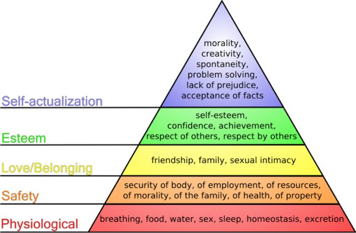 facing the root causes of addiction - maslows hierarchy of needs - mountain laurel recovery center