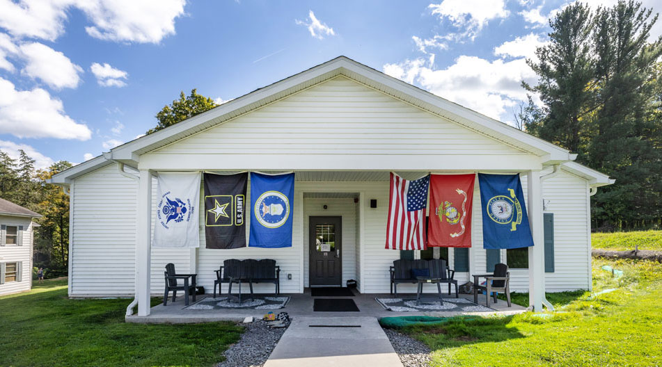 Mountain Laurel Recovery Center - Pennsylvania Alcoholism and Addiction Treatment Center - residential inpatient treatment center for veterans - veteran's building